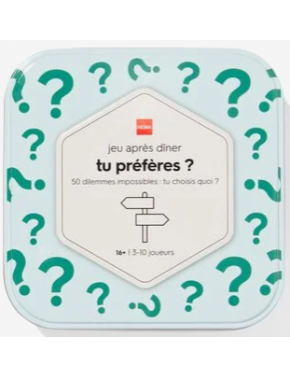 Tu préfères ?