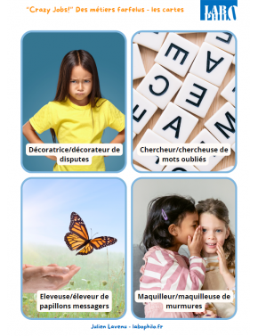"Crazy jobs!". Des métiers...