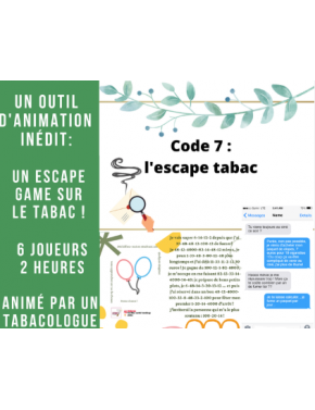 Code 7 : l'escape Game tabac